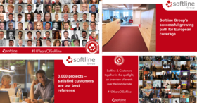 10 years of Softline collage