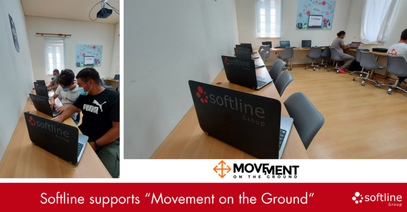 Softline supports Movement on the Ground by donating laptops
